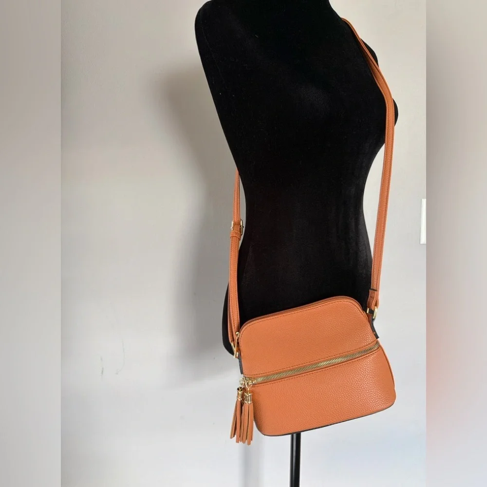 Crossbody Bag Faux Leather‎